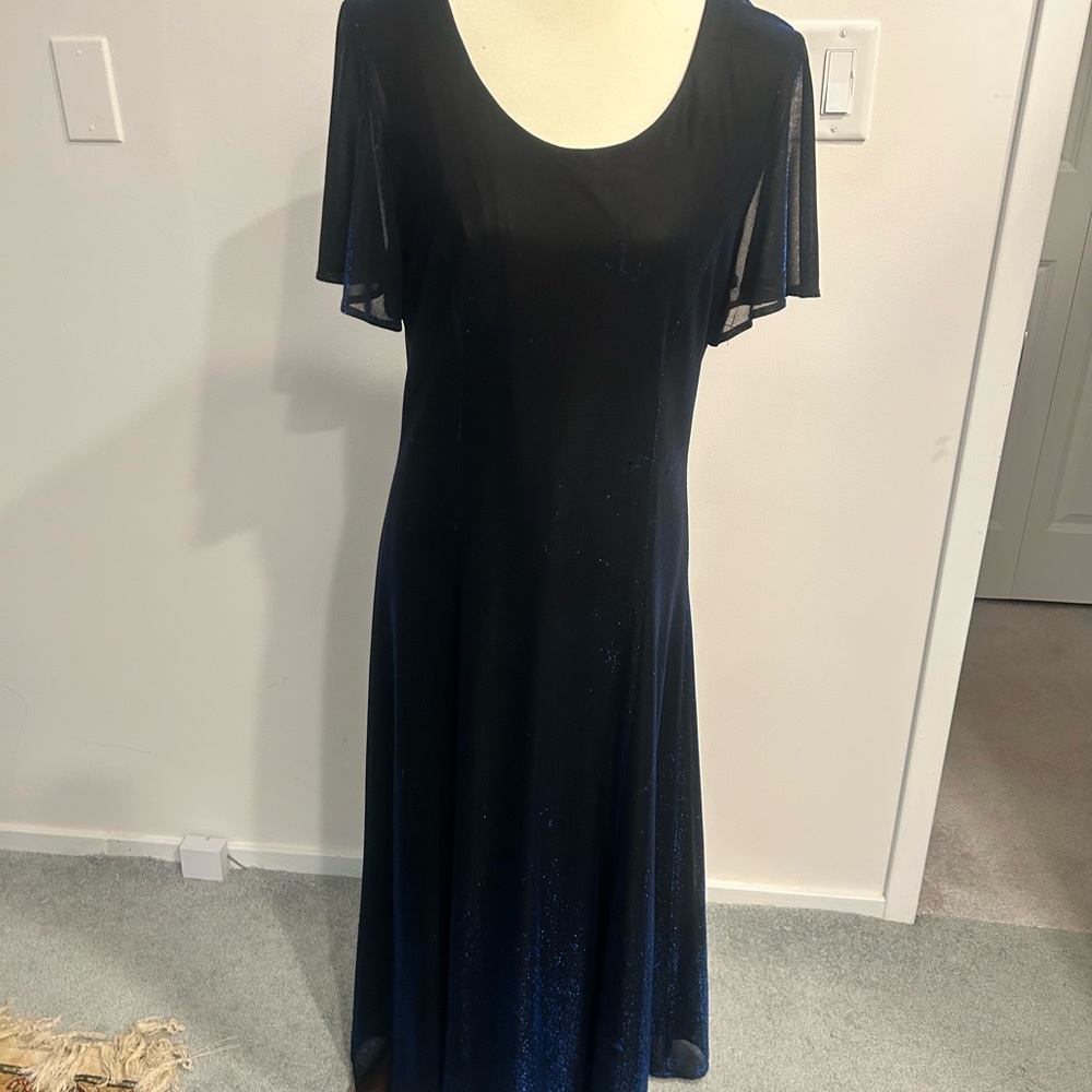 Navy Blue prom dress